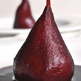 Villa Goa Poached Pear