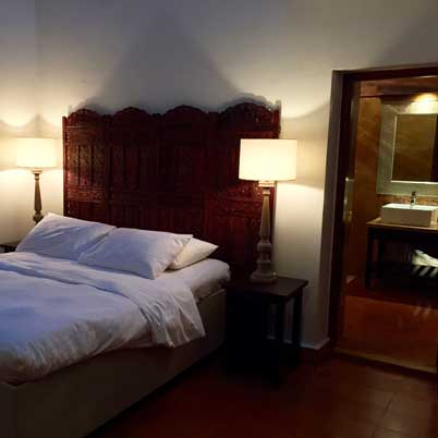 villa goa guest bedroom